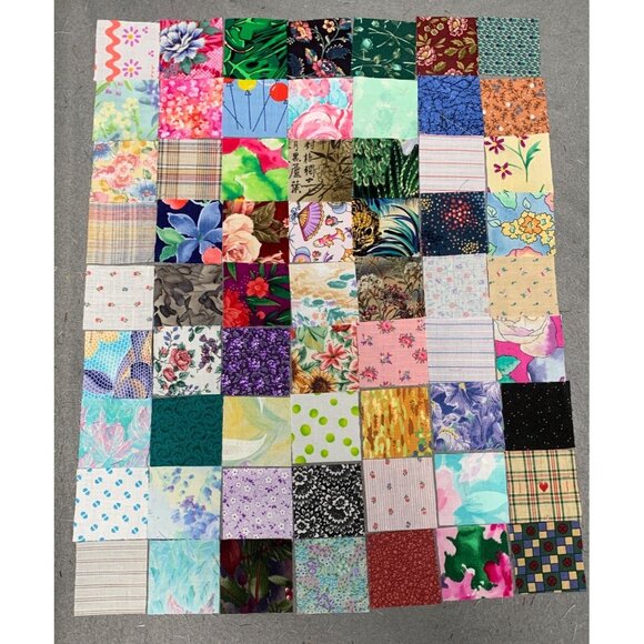 126 Precut 2” Cotton Fabric Squares Quilting Sewing - Picture 4 of 5